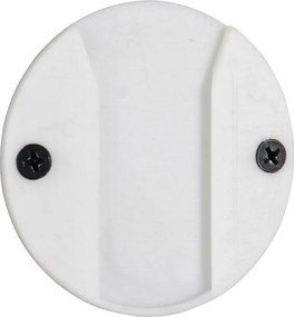 Biele sklenené LED nástenné svietidlo na USB ø 15,5 cm Earl – Reality