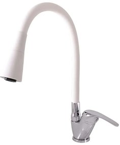 RAV Slezák SA006.0/13CB - Drezová batéria SAZAVA 35,6 cm biela/lesklý chróm