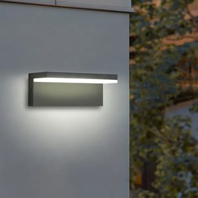 Brilagi - LED vonkajšie nástenné svietidlo TESSI LED/10W/230V antracit IP54
