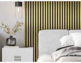 Mexen Lam-F, akustické stenové lamely 275 × 31,5 cm, filc 6 mm, zlatá, S105-275317-2812-057