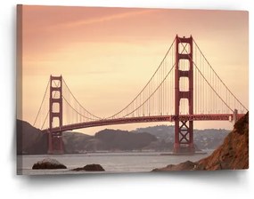 Sablio Obraz Golden Gate 2 - 60x40 cm
