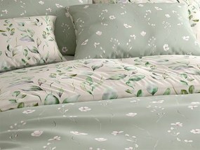 Obliečky z mikrovlákna SNUVIA šalviovozelené Rozmer obliečky: 2 ks 70 x 90 cm | 200 x 220 cm