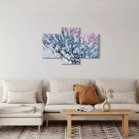 Obraz zasnežených stromov (90x60 cm)