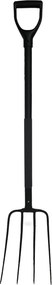 Garden Line 4-zubová poľnohospodárska vidlica s oceľovou rúčkou 120 cm *4044
