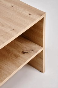 KONFERENČNÝ STOLÍK STEIN DUB ARTISAN + ČIERNY 100 cm