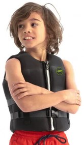 Detská neoprénová záchranná vesta JOBE BLACK veľ. 140