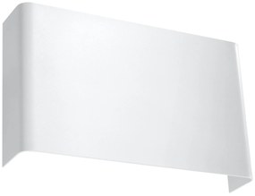 SOLLUX LIGHTING Nástenné svietidlo COPERTURA, 2xG9, 40W, biele