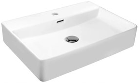 Hagser EMMA, umývadlo na dosku, 59x43 cm, biela, HGR30000041