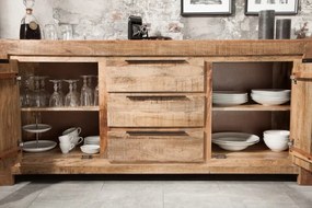 Dizajnová komoda Iron Craft 175 cm mango