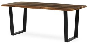 Autronic BONTEC Jedálenský stôl 180x90cm, mdf, sivý dub, HT-F4218 GREY Farba: Hnedá