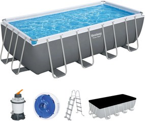 BESTWAY Steel Pro Max Bazénový set 488 x 244 x 122 cm, piesková filtrácia 56671