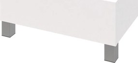 Posteľ Mega 160, 90x200 cm, biela