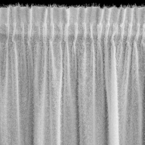 ZÁVES NA PÁSKE AGIS 140X270 CM BIELA