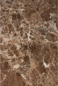 Okrúhly jedálenský stôl s doskou v dekore mramoru ø 110 cm Maru – White Label