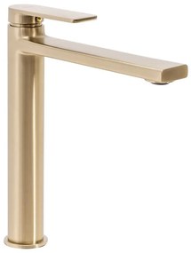 Vysoká umývadlová batéria Rea Verso zlato brúsené