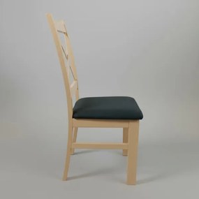 Jedálenská stolička NATE dub sonoma/čierna