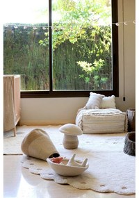 Béžový látkový detský kôš na hračky ø 33x38 cm Mama Mushroom – Lorena Canals