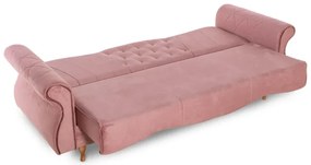 Pohovka Panama 3, starorůžová (Monolith 63/Monolith 04)