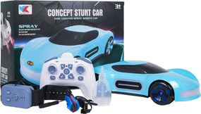 Ramiz Diaľkovo ovládané vozidlo s dymom a hodinkami Modrá