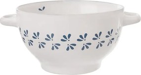 Keramická polievková miska MODROTLAČ 0,75 l