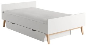 Biela detská posteľ 120x200 cm Swing – Pinio
