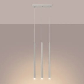Sollux SL.1514 - Luster na lanku PASTELO 3xG9/8W/230V krémová