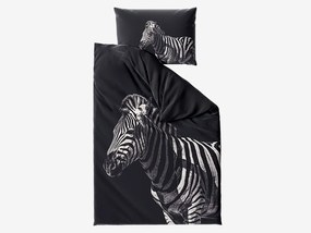 3D obliečky z mikrovlákna ZEBRA čierne Rozmer obliečky: 70 x 90 cm | 140 x 200 cm