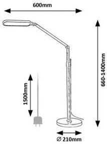 Rabalux DRACO LED stolná lampa 2310