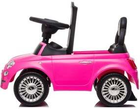 Odrážadlo Fiat 500 2xAA ružová