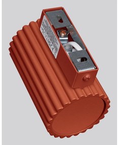 Nástenné svietidlo v tehlovej farbe Gleam – Sollux