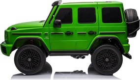 LEAN CARS Elektrické autíčko Mercedes G63 XXL zelené lakované 4x4