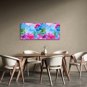 Obraz - Farebné vlny (120x50 cm)