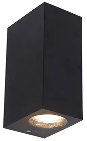 Moderné nástenné svietidlo čierny plast - Baleno II