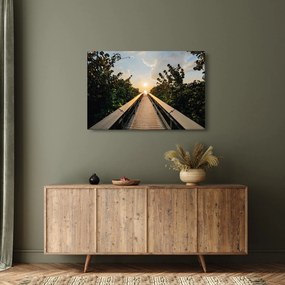 Obraz - cesta k slnku (90x60 cm)