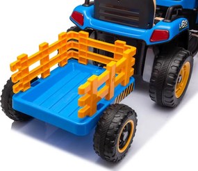 LEAN CARS Elektrický traktor BBH-030 modrý