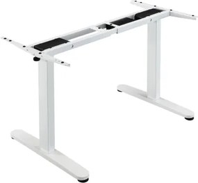 Podnož k písaciemu stolu elektricky výškovo nastaviteľná, biela%