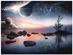 Artgeist Fototapeta - Cosmic landscape Veľkosť: 343x270, Verzia: Samolepiaca