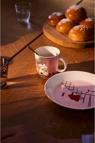 Hrnček Moomin Love 0,3l, ružový / 30. výročie, darčekový box