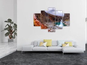 Obraz - kaňon Studlagil (150x105 cm)