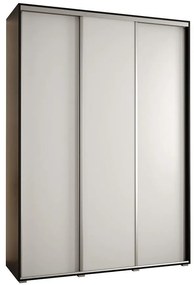 Skriňa 45 Canaris 1 190 čierna/biela/silver