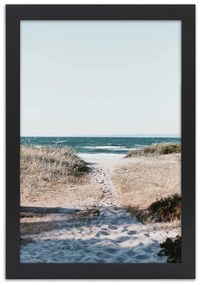 Gario Plagát Ideme na pláž Farba rámu: Bez rámu, Rozmery: 60 x 90 cm