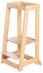 Bambusová učiaca veža v prírodnej farbe – Roba