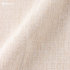 Svetlobéžová rozkladacia rohová pohovka Milo Casa Santo, ľavý roh