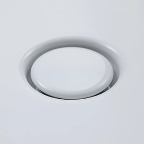 DURAVIT Luv oválna umývadlová misa s otvorom na boku, obojstranné, bez prepadu, 420 x 270 mm, biela/šedá matná, s povrchom WonderGliss, 03814223001