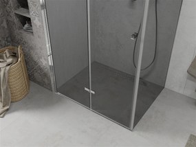 Mexen Lima sprchovací kút 100x120cm, 6mm sklo, chrómový profil-šedé sklo, 856-100-120-01-40