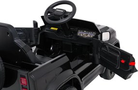 Elektrické autíčko Land Rover Defender čierne