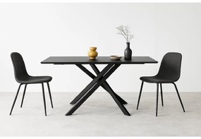 Noela Jedálenský stôl v dekore čierneho dreva NEROSS 180