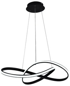 LED Stmievateľný luster na lanku LED/70W/230V 3000-6500K + diaľkové ovládanie