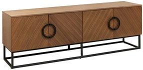 Televízny stolík Grandezza 180 cm v dekóre vlašského orecha