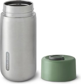 Termo hrnček z nehrdzavejúcej ocele v striebornej farbe 340 ml – Black + Blum